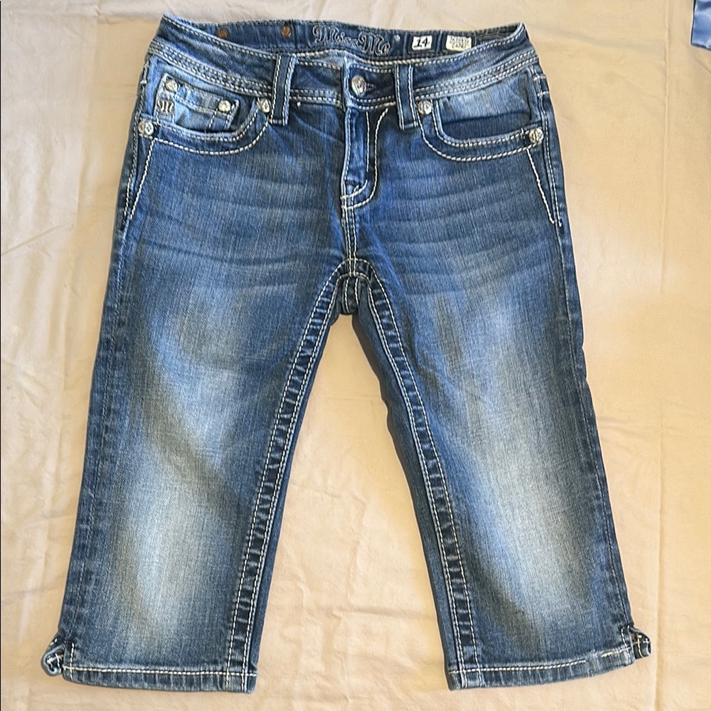 Miss me girls  Denim Capri Jeans.
